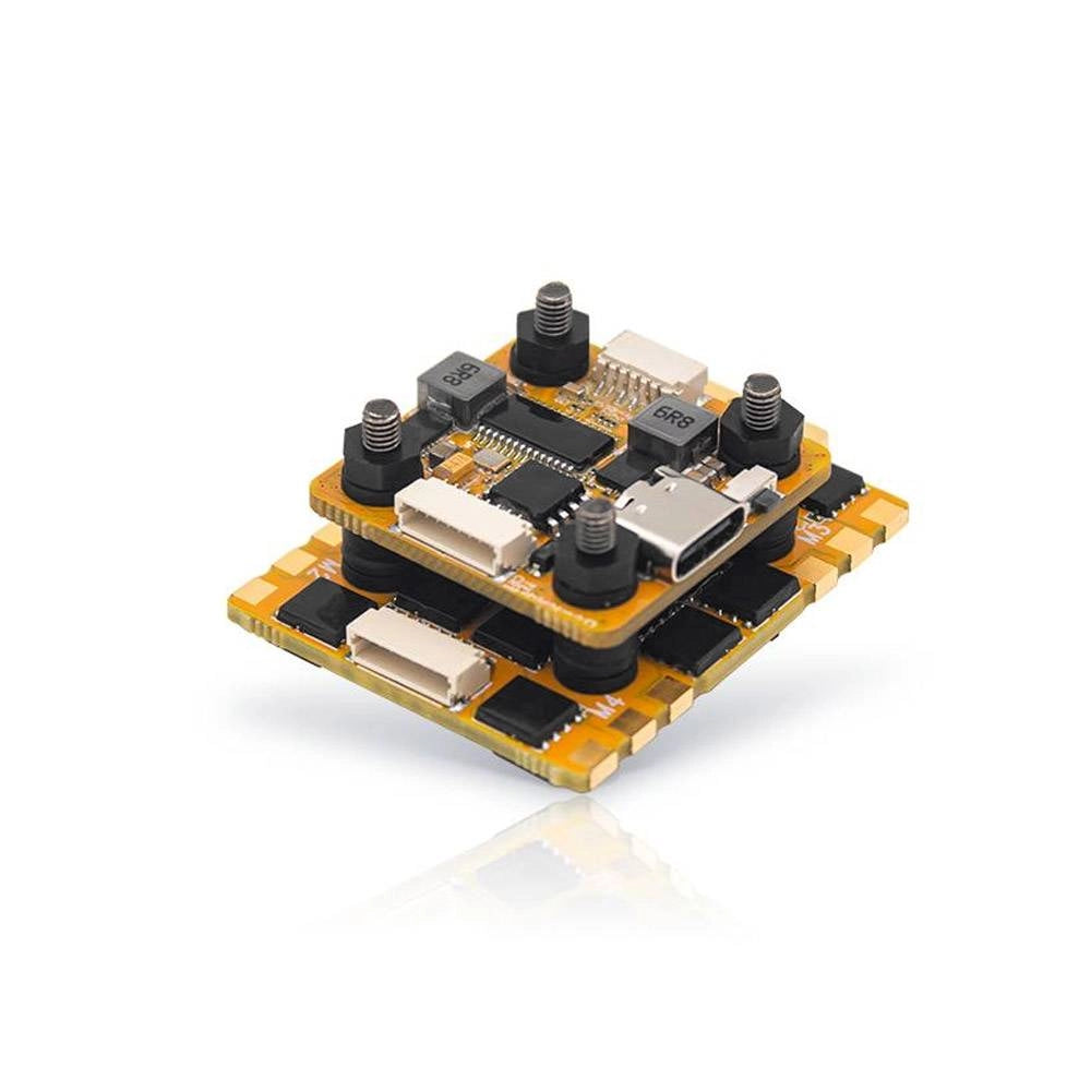 Flycolor SpeedyPizza CrustCore Stack - F7 FC + 60A 3-6S AM32 4-in
