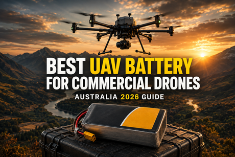 Best UAV Battery for Commercial Drones (Australia 2026 Guide)