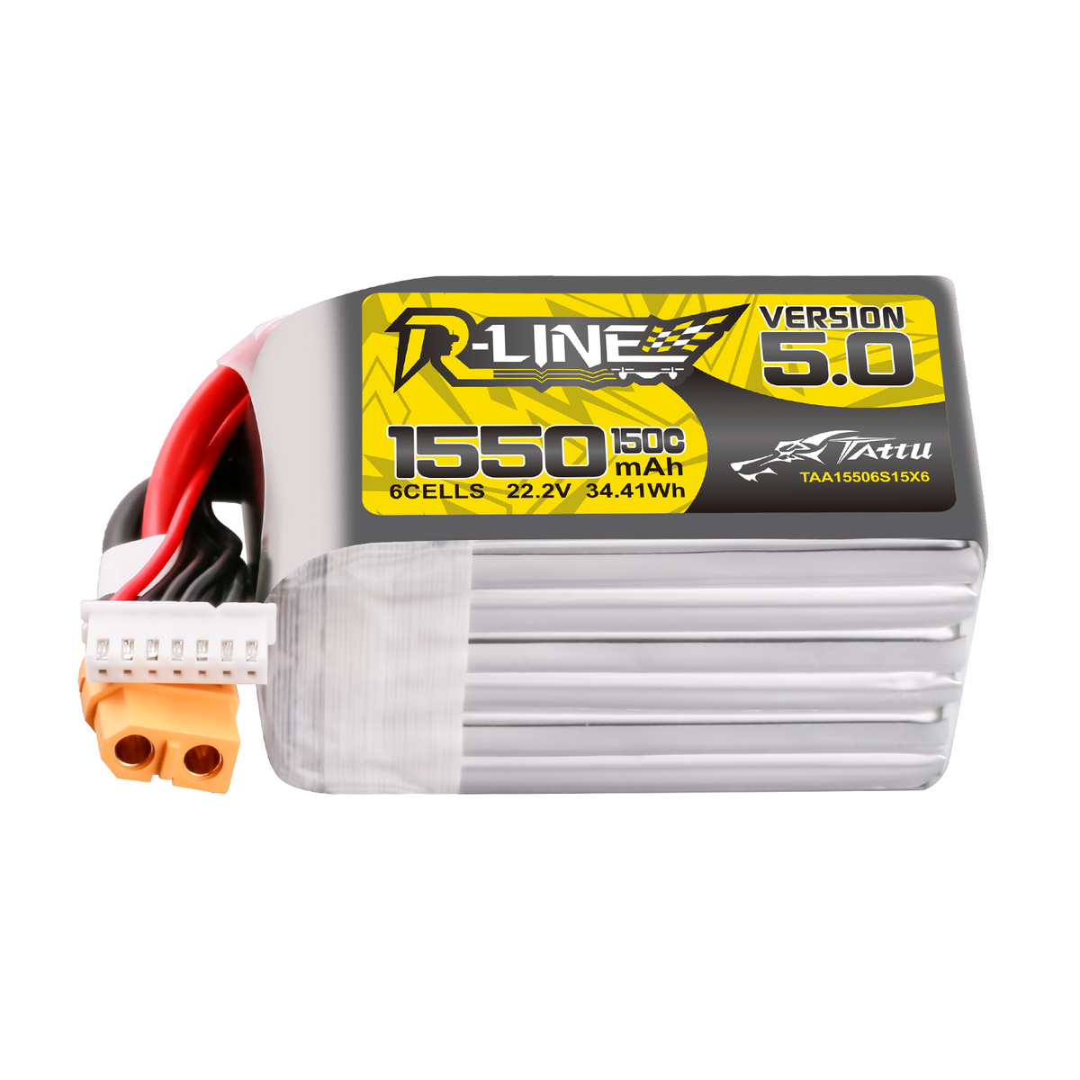 2個セット】Tattu R-Line1.0 6S 95C 5100mAhリポ
