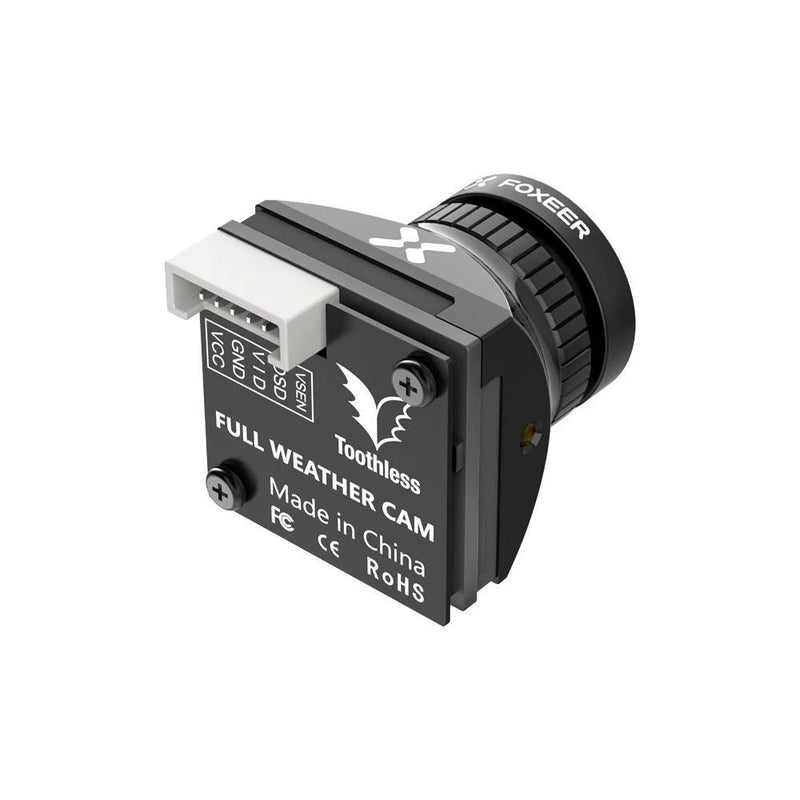 FOXEER MICRO TOOTHLESS 2 - 1200TVL 1/2" SENSOR SWITCHABLE FOV STARLIGHT FPV CAMERA - 1.7MM LENS