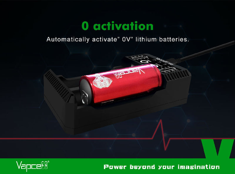 Vapcell U2 Cylincrical Li-ion/Ni-Mh/Ni-Cd battery charger