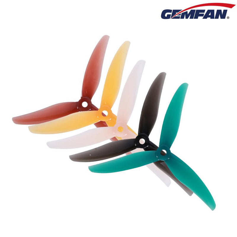 GEMFAN FREESTYLE F4S DURABLE 5.1X3.6X3 5" 3 BLADE PROPS (16 PIECES)