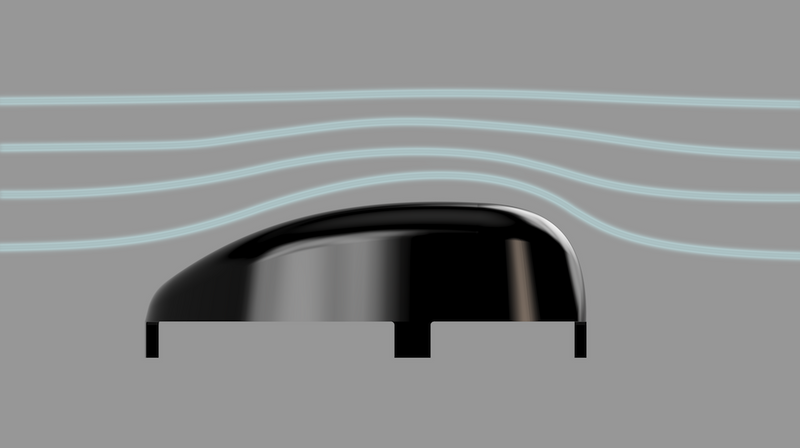 MENACERC AEROPOD AERODYNAMIC ANTENNA 5.8GHZ OMNI FOR FPV PLANES AND WINGS