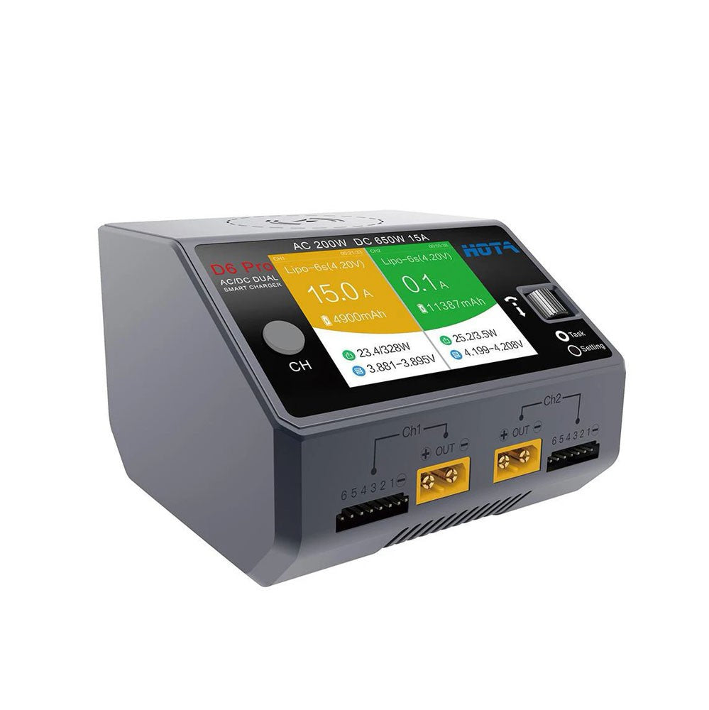 HOTA D6 PRO CHARGER AC200W DC650W 15A | Next FPV