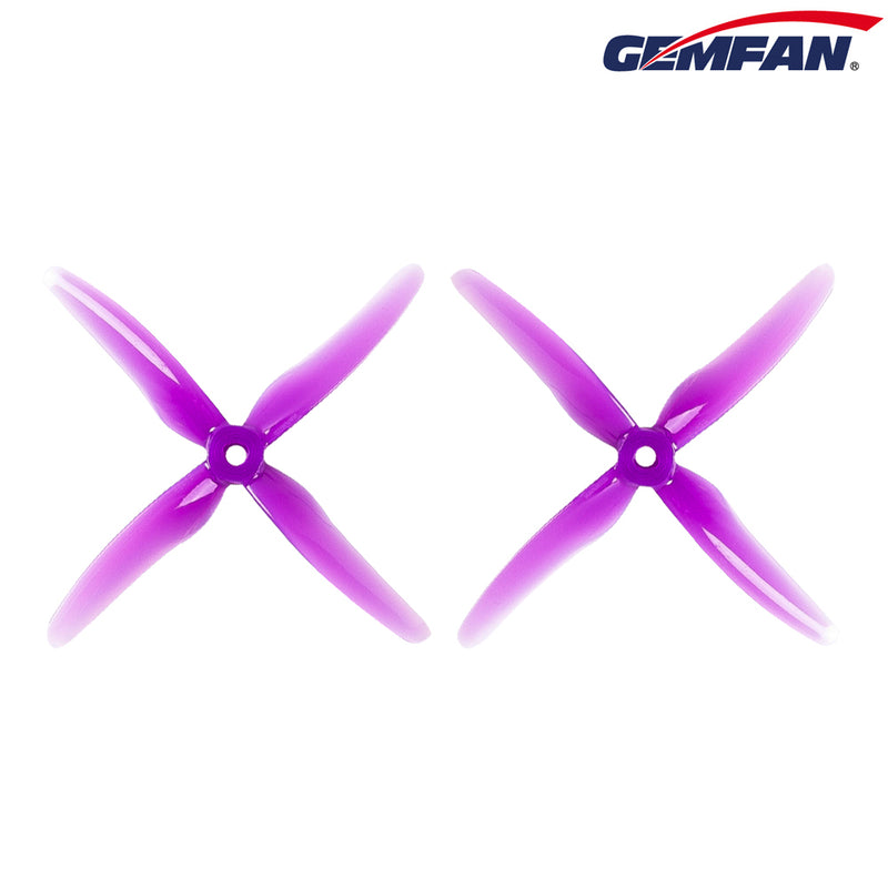 GEMFAN HURRICANE DURABLE X 51455 5" 4 BLADE PROPS (16 PIECES)