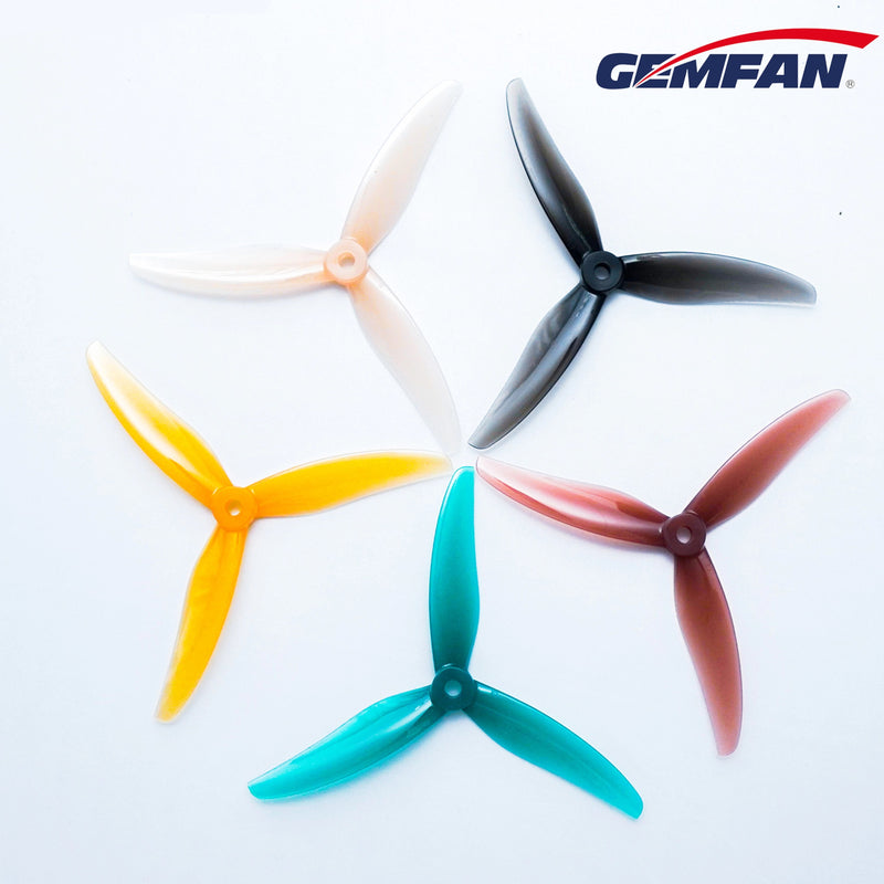 GEMFAN FREESTYLE F3S DURABLE 5.1X3X3 5" 3 BLADE PROPS (16 PIECES)