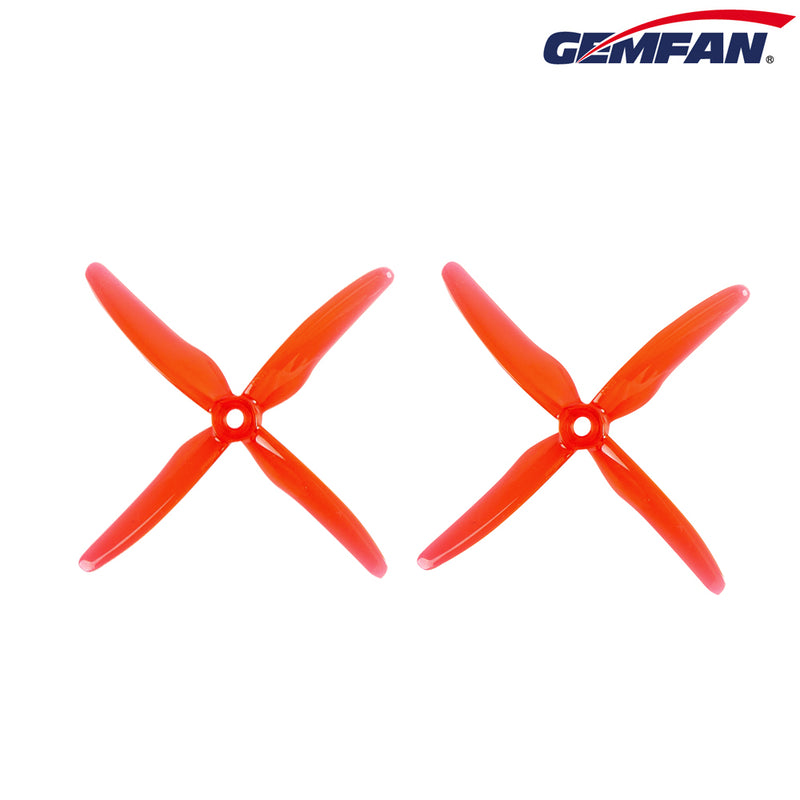 GEMFAN HURRICANE DURABLE X 51455 5" 4 BLADE PROPS (16 PIECES)